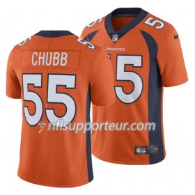 Maillot Homme Denver Broncos Bradley Chubb 55 Nike Orange